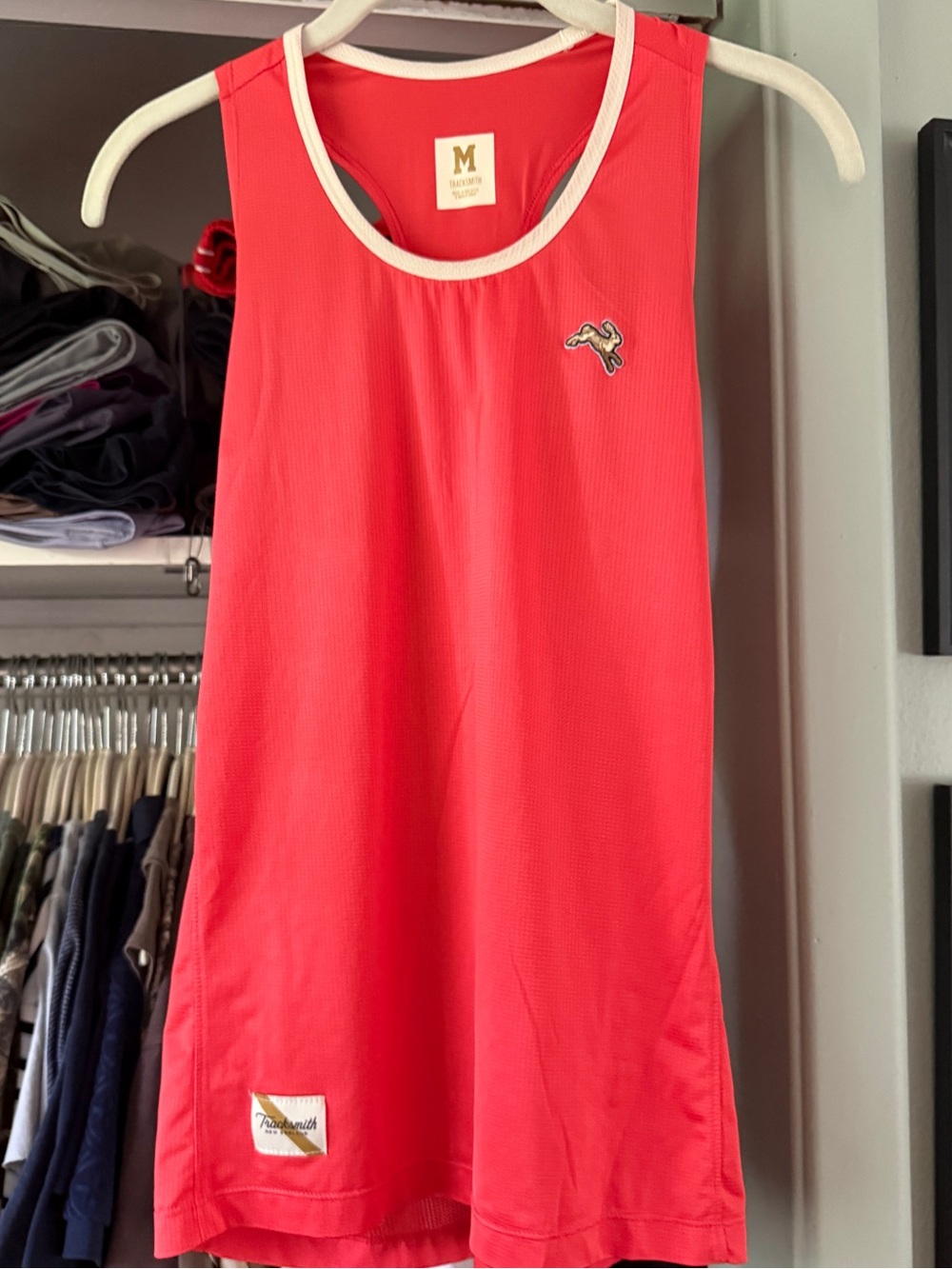 Tracksmith mesh tank